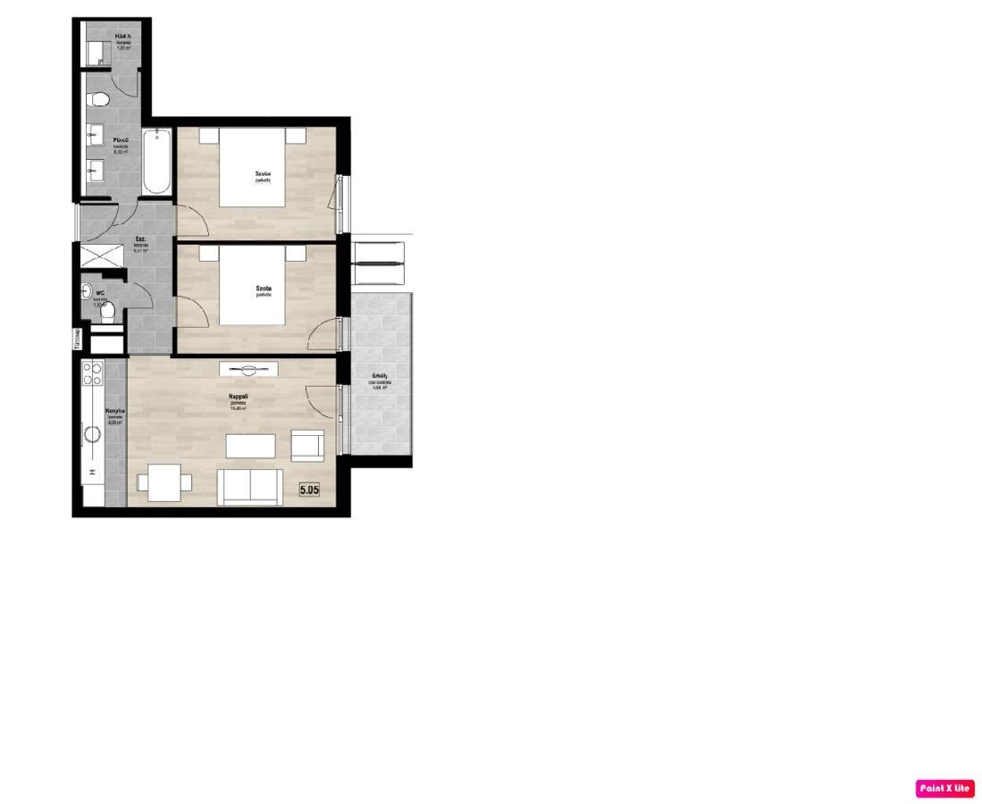 Bp Garden Apartment Budapest Ngoại thất bức ảnh